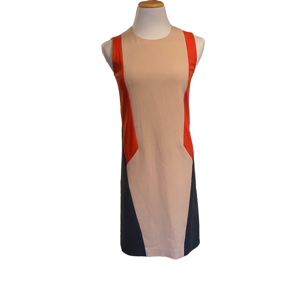 DKNY Colorblock Mod Shift Dress - Picture 2 of 7